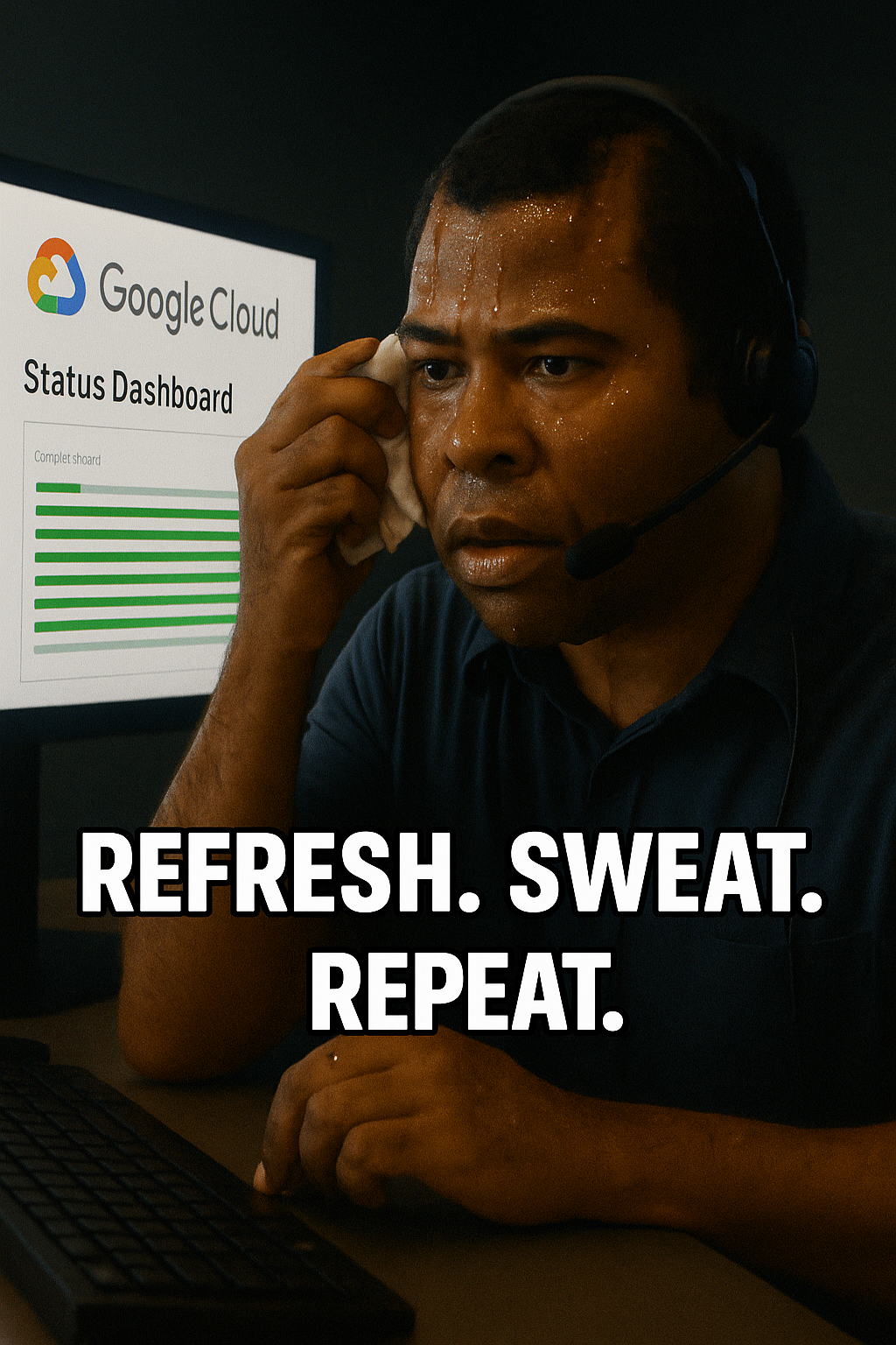 GIF of refreshing Cloudflare status page 