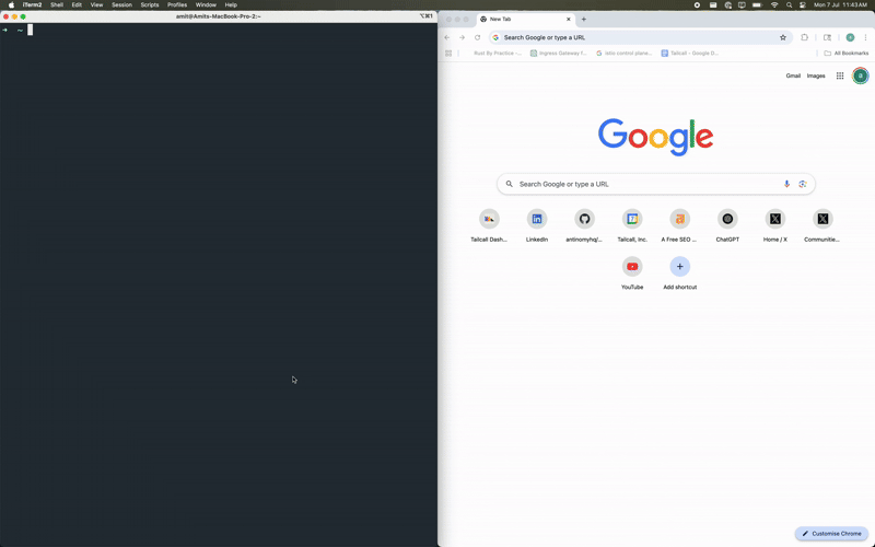 Browser Authentication Flow